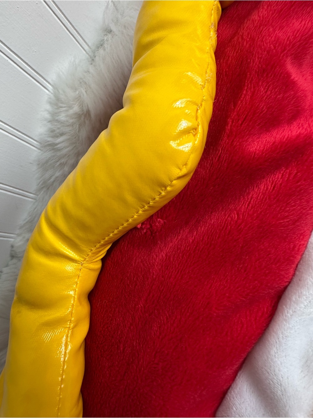 Infant Hot Dog Costume in Tan, Red & Yellow  0-6 months - Picture 12 of 15